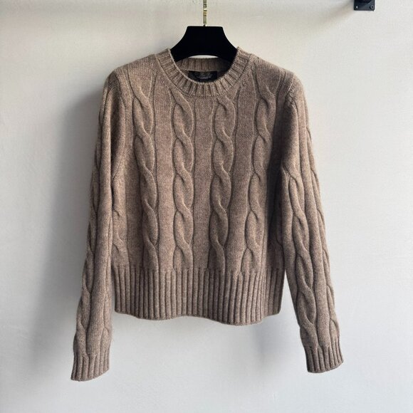 Loro Piana classic cable knit cashmere sweater - Picture 1 of 8